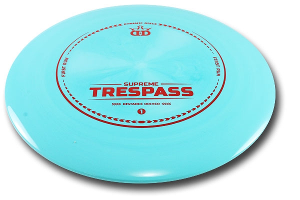 Dynamic Discs Trespass Supreme Firstrun